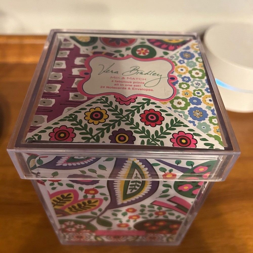 Vera Bradley Multicolor Floral Notecard Set