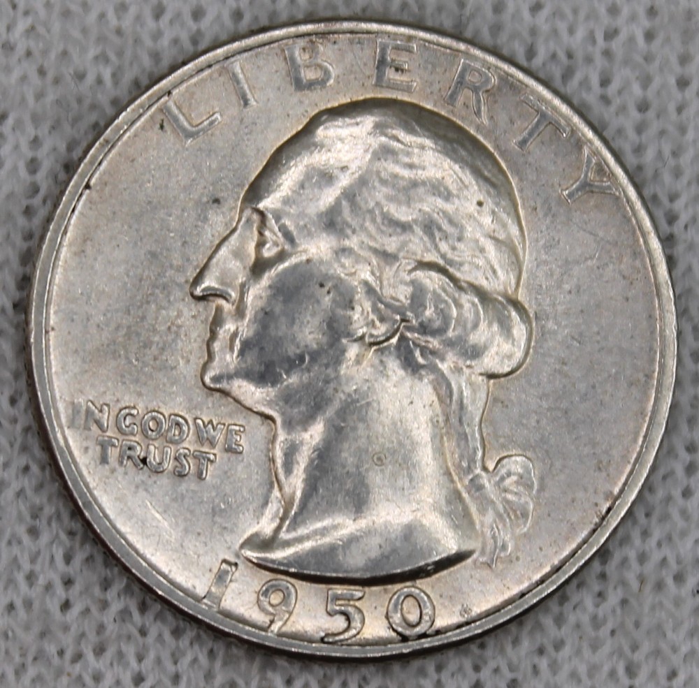 Washington Quarter 1950 D Uncirculated