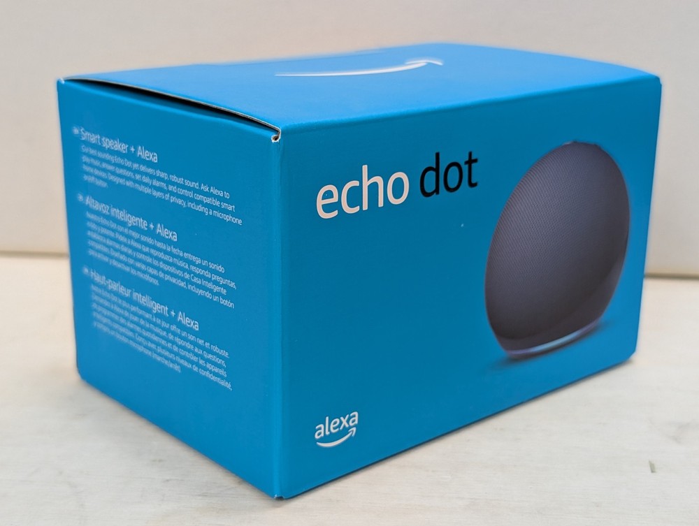 Amazon Echo Dot 5th Generation C2N6L4 Blue Bluetooth Smart Speaker With Alexa