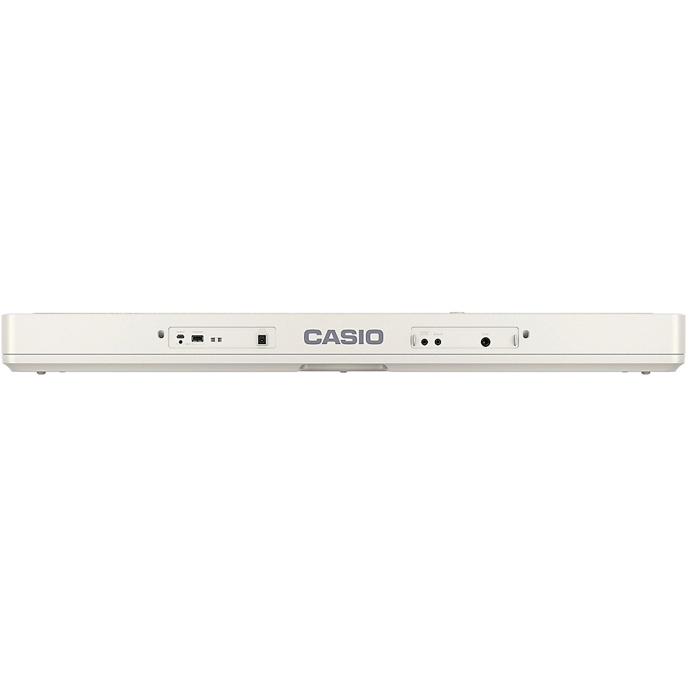 Casio Casiotone CT-S1 61-Key Portable Keyboard Essentials Bundle White