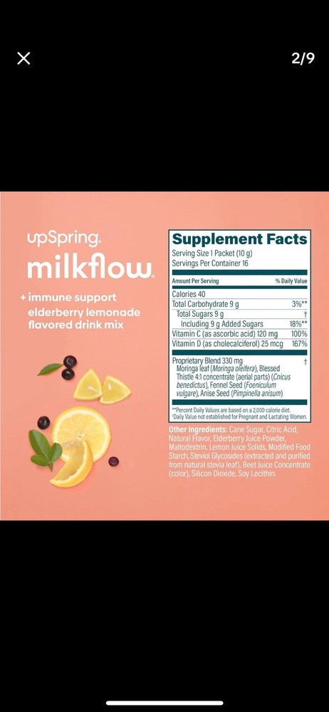 UpSpring Milkflow Breastfeeding