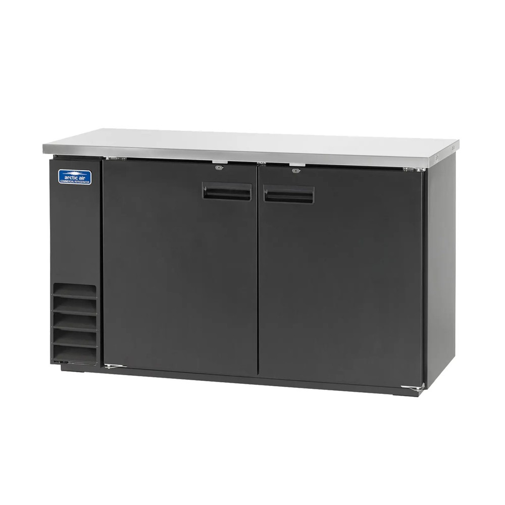 Arctic Air ABB60 60" 2 Solid Door Back Bar Cooler
