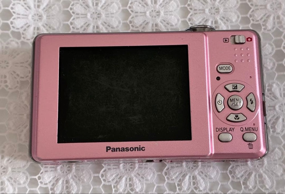Panasonic LUMIX DMC-FS6 Digital Camera Pink Compact Tested Zoom Function