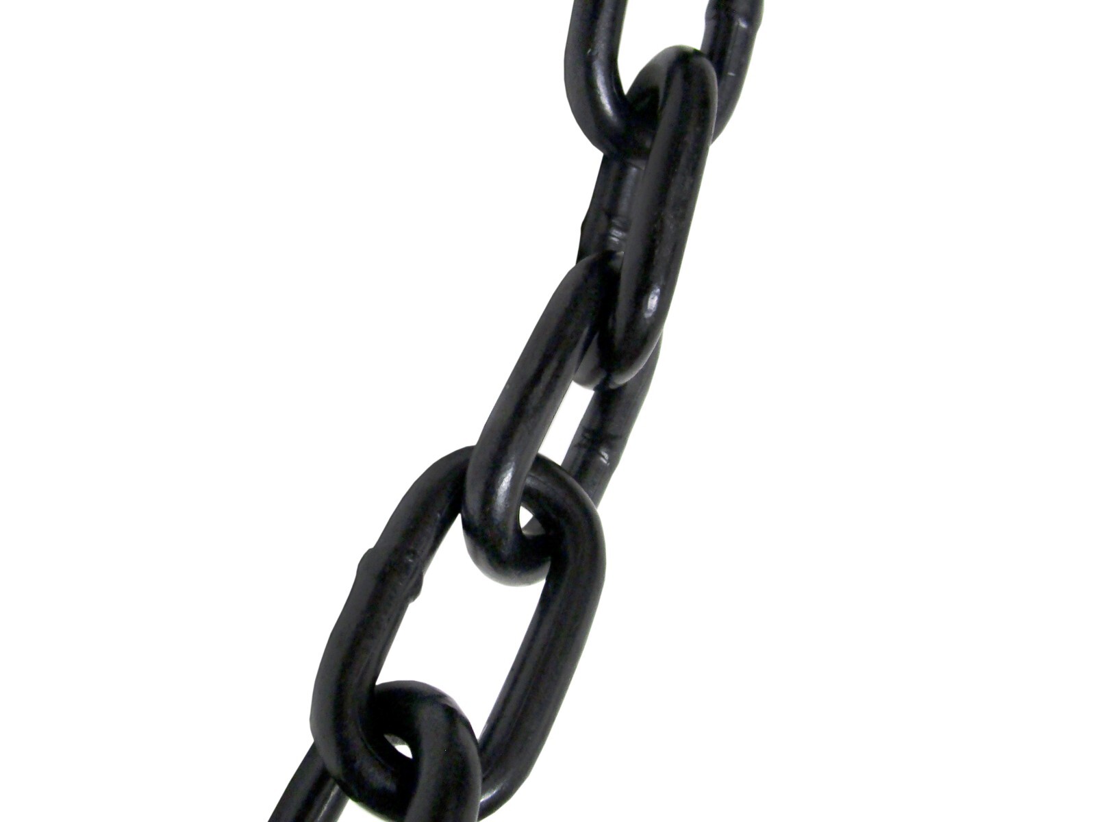 3/16" X 20' GRADE 30 Black Proof Coil Powder Coated Safety Chain Swing Set