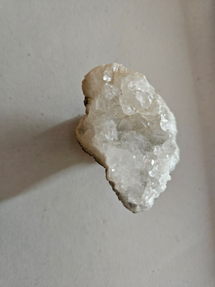 Handcrafted Natural Clear Crystal Cluster Magnet