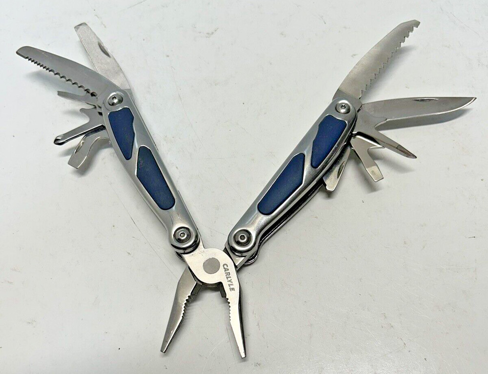 CARLYLE MT17 PRECISION 17 FUNCTION STAINLESS STEEL MULTI TOOL & CASE