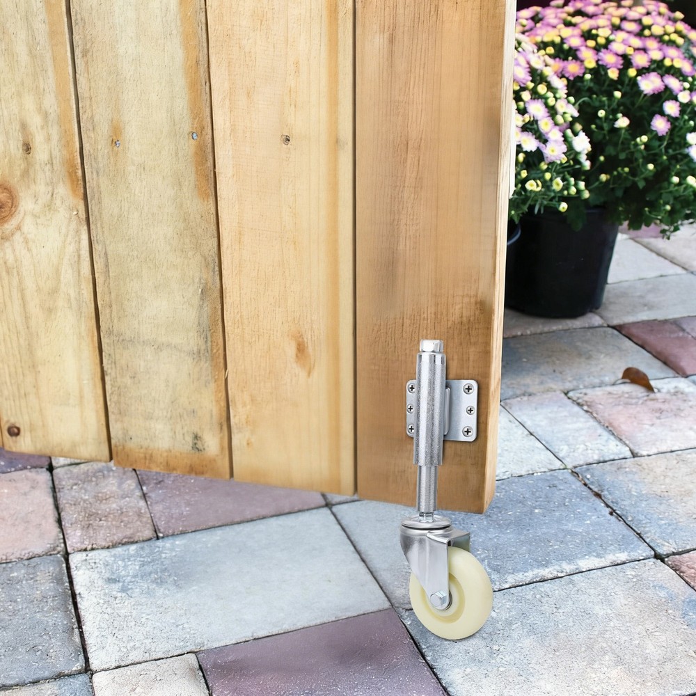 Gate Wheels Spring Loaded Gate Caster for Fence Nylon Metal Gate