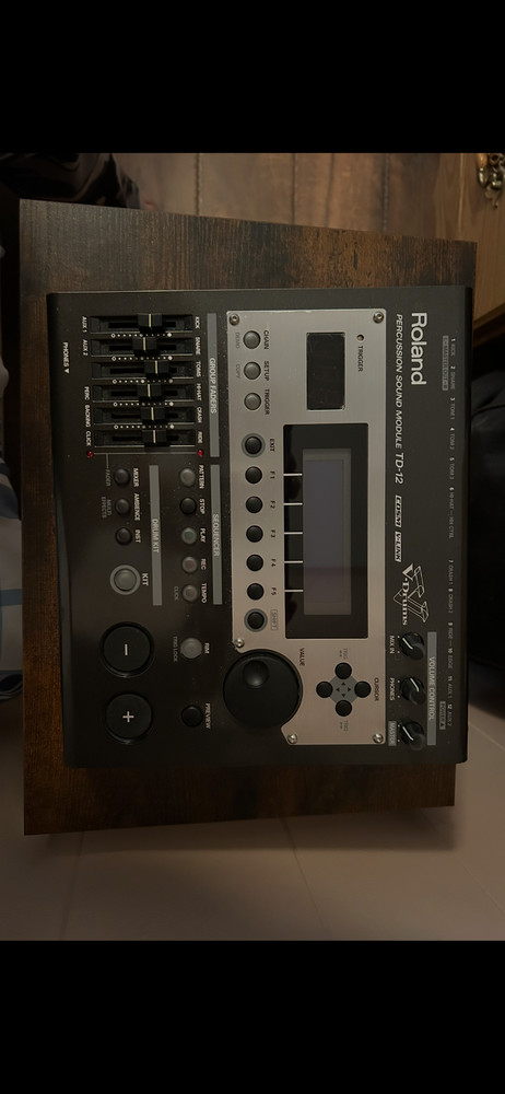 Roland TD-12 Drum Module With LED Screen Upgrade