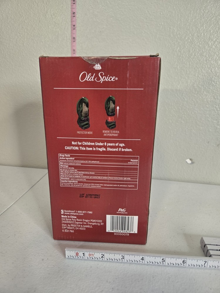 Limited Edition Old Spice Dragonblast Deoderant Holder