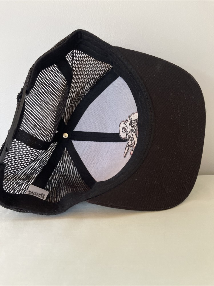 Dungeons & Dragons Baseball Cap Hat Black Snapback Mesh Embroidered