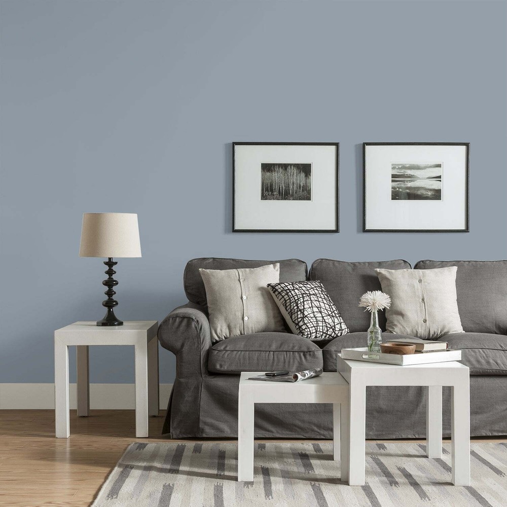 Fundamentals Interior Paint Quicksilver / Gray, Eggshell, 1 Gallon