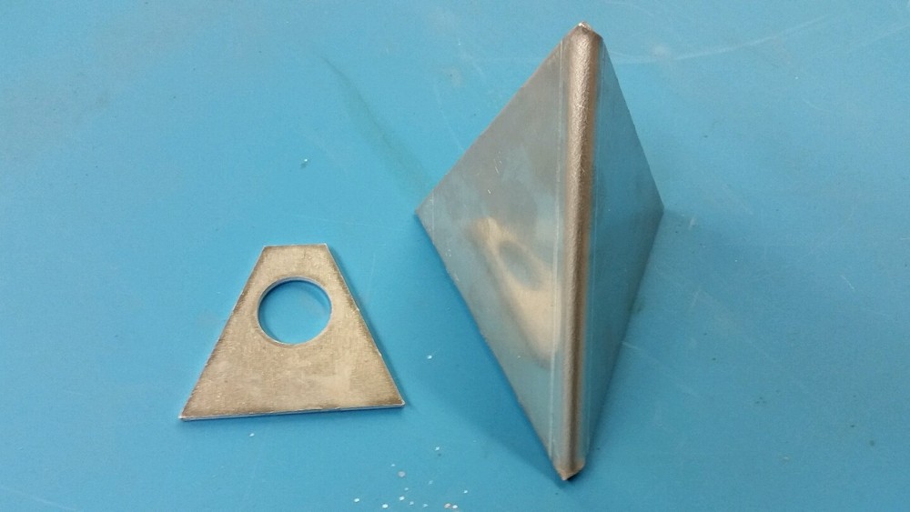 6" Pontoon lifting strakes cap kits