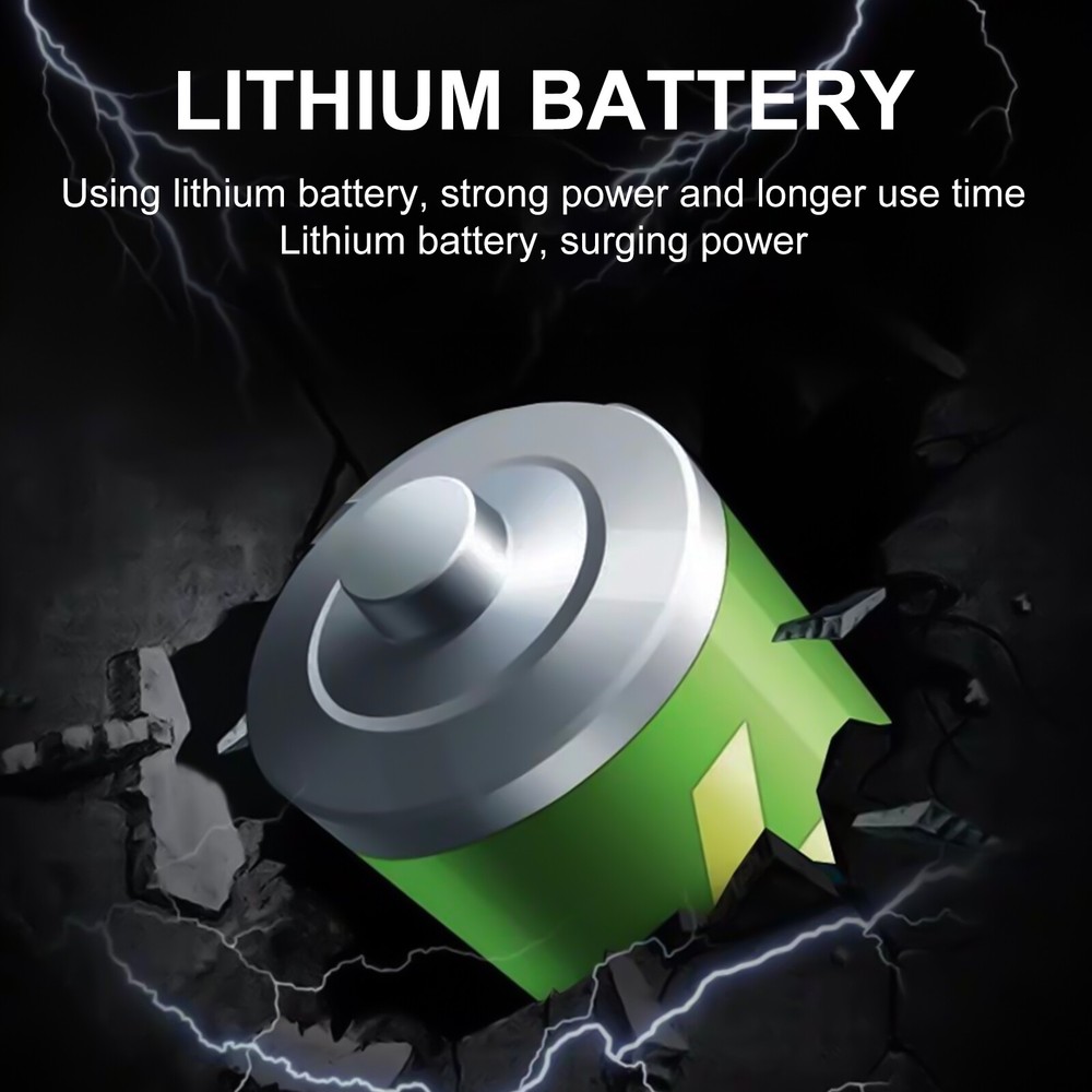 47pcs Electric Screwdriver Kit, Cordless Impact Drill Tool Screwdriver Bits Set