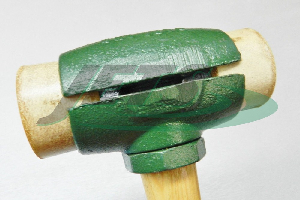 Rawhide Mallet Split Head Hammer #4 GARLAND 31004 with 2" Rawhide Faces 4 Pound