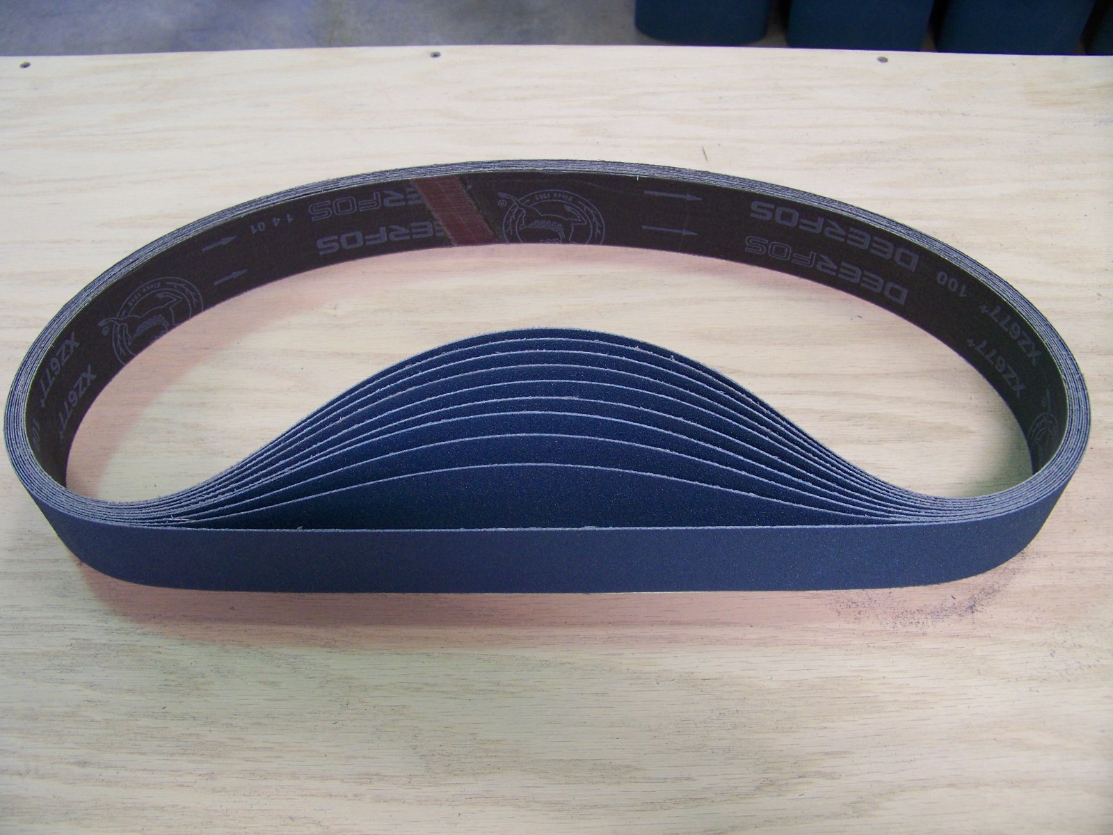 PREMIUM ZIRCONIA, X-WEIGHT SANDING BELTS 1" X 42", 10 - PACK, 60-GRIT