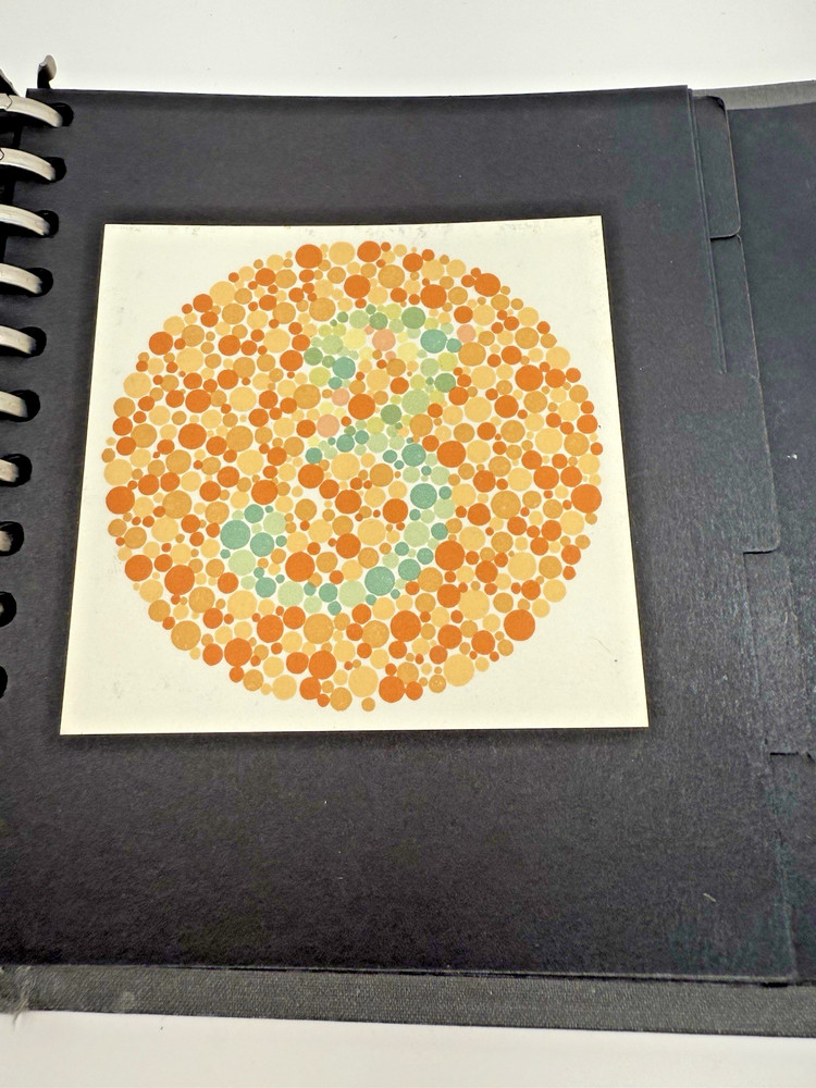 Pseudo-IsoChromatic Plates for Testing Color Perception 1965 Beck
