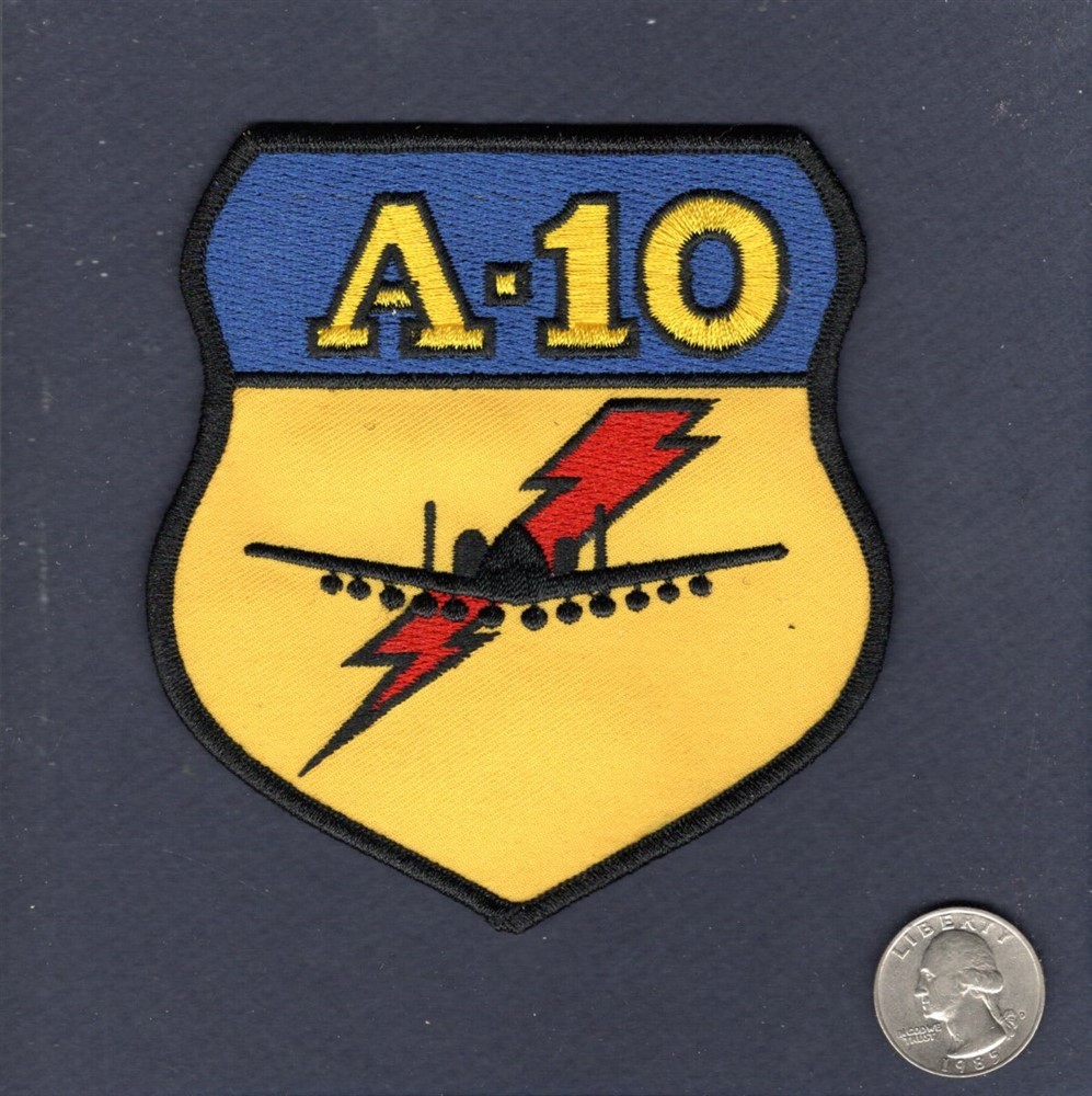 Early Style A-10 THUNDERBOLT II USAF ANG Republic Squadron Patch