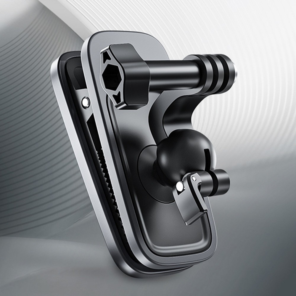 360° Adjustable Universal Cemara/Phone Backpack Clip Magnetic Mount Holder