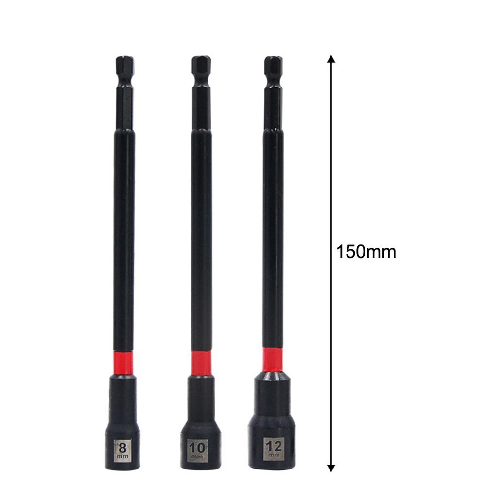 Efficient Magnetic Nut Driver Set Designed for Impact Drill Applications