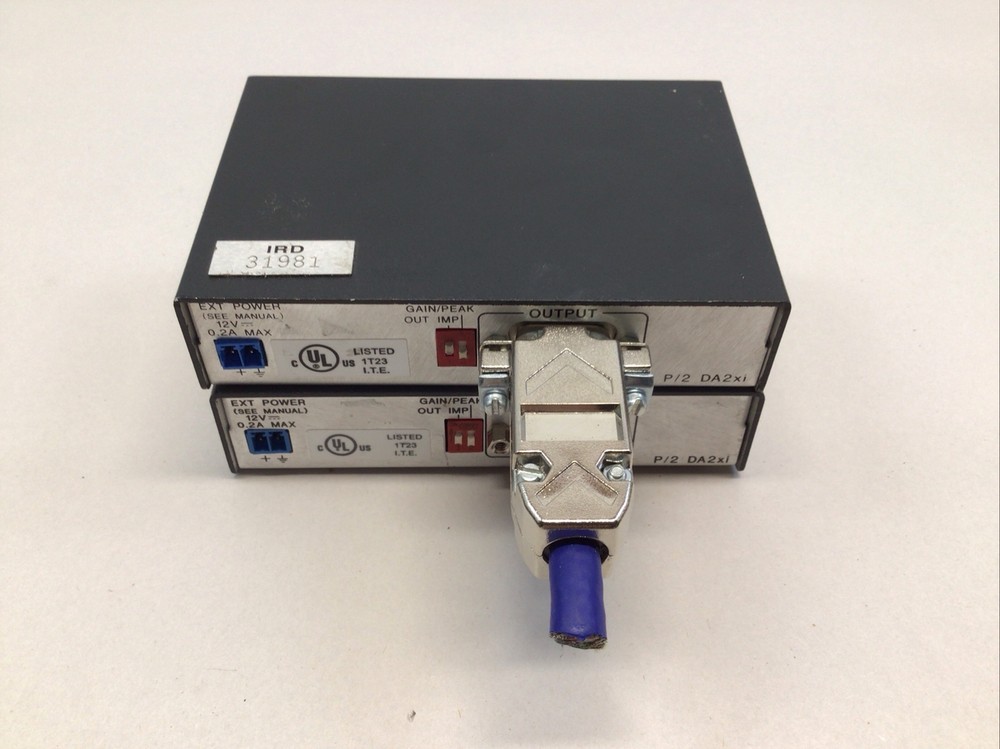 Versa Tools Extron P/2 DA2xi 2 Pack