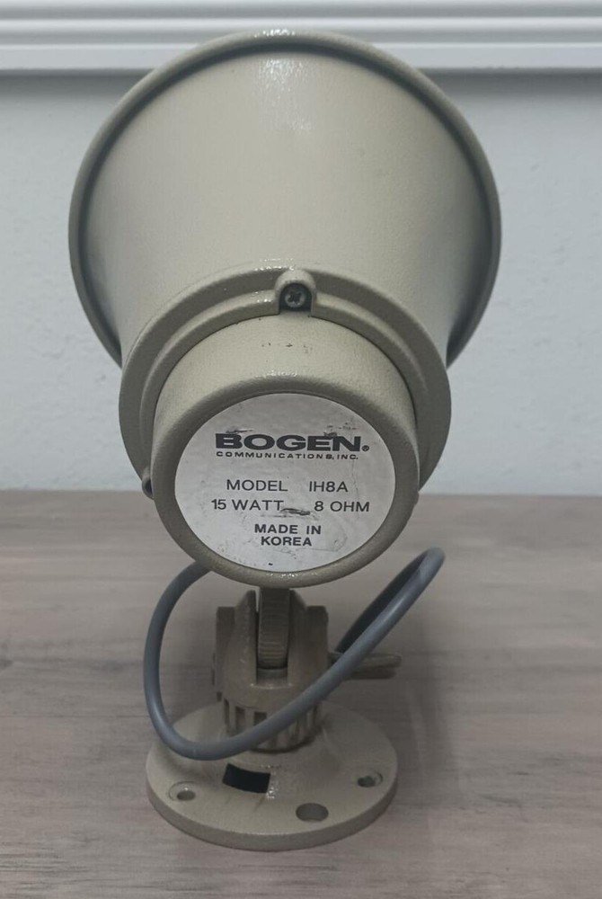 Bogen IH8A Paging Horn Loudspeaker -USED