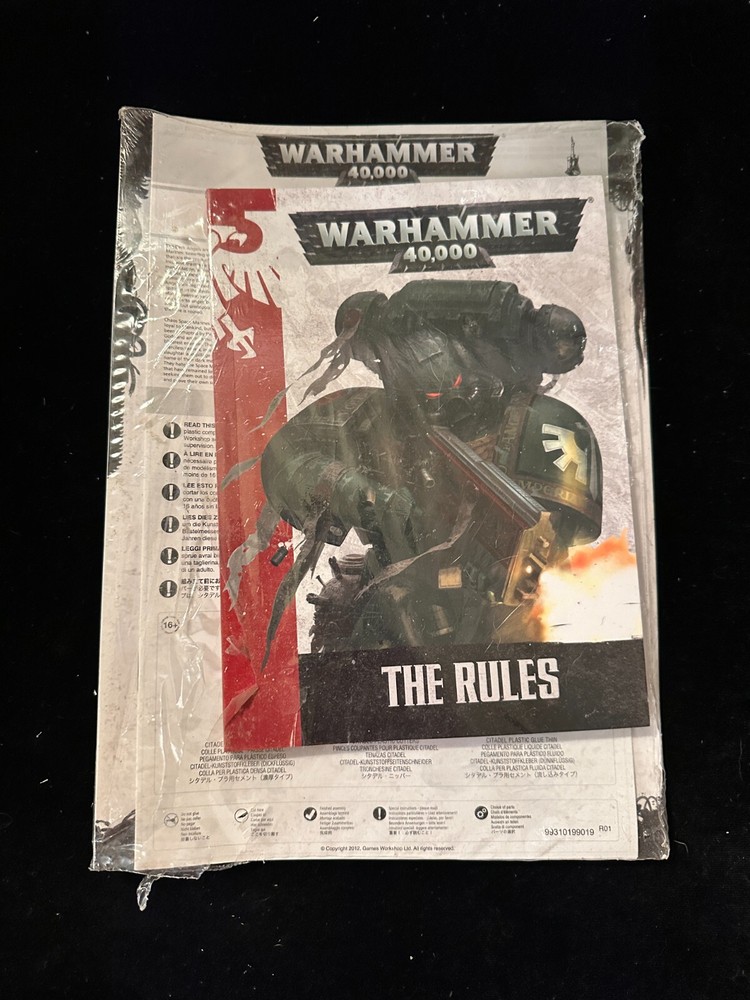 Games Workshop Warhammer 40k Rules Bundle Lot Rulebook Codex