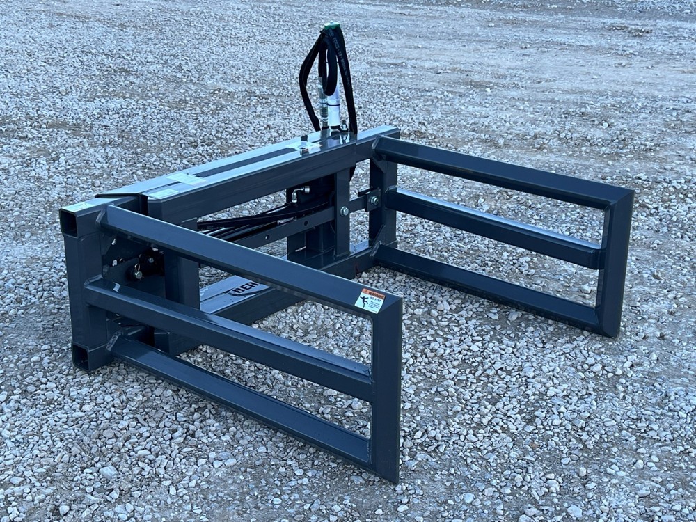 Berlon Bale Handler Grapple Round & Square Bale Fits Skid Steer Tractor Loader