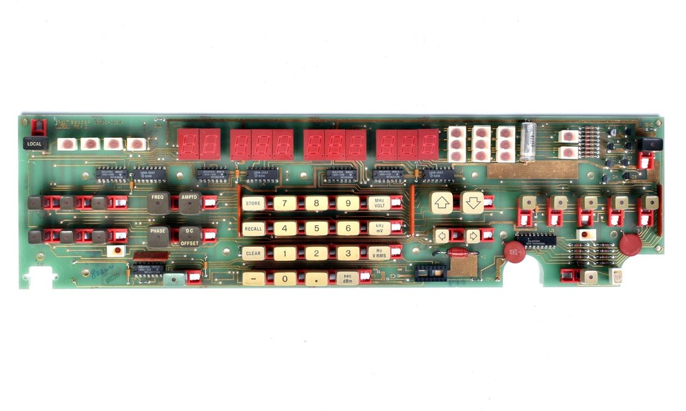 HP 03325-66505 Front Display Board