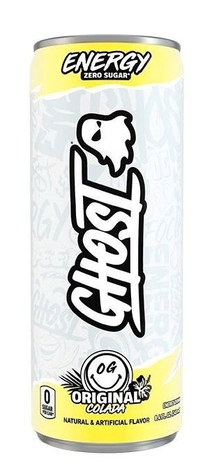 Ghost Strawberry Watermelon and Original Colada 8.4oz (12Pack)
