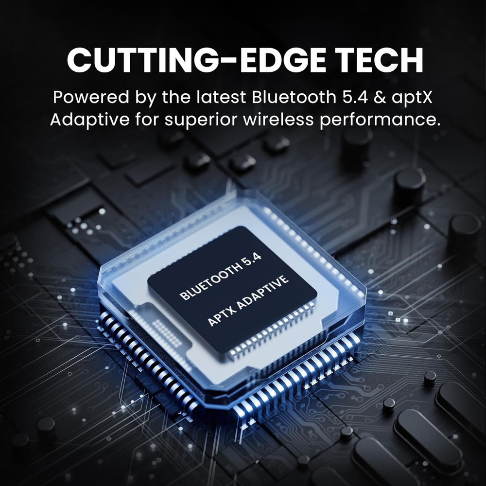 Avantree Voyager – OLED Display & Latest Auracast Bluetooth 5.4 Adapter for Airp