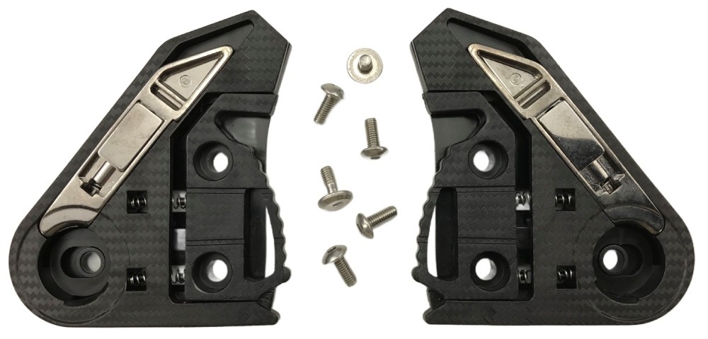 Suomy SR-GP Helmet Pivot Kit Black