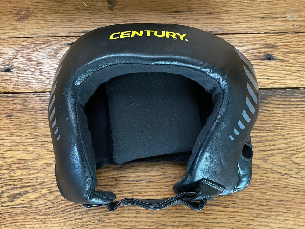 Century Brave Open-Faced Headgear Advanced Foam Core, Small/Medium - Black