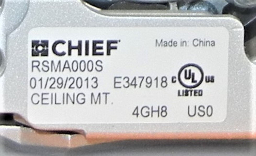 Chief Projector Ceiling Mount RSMA000S