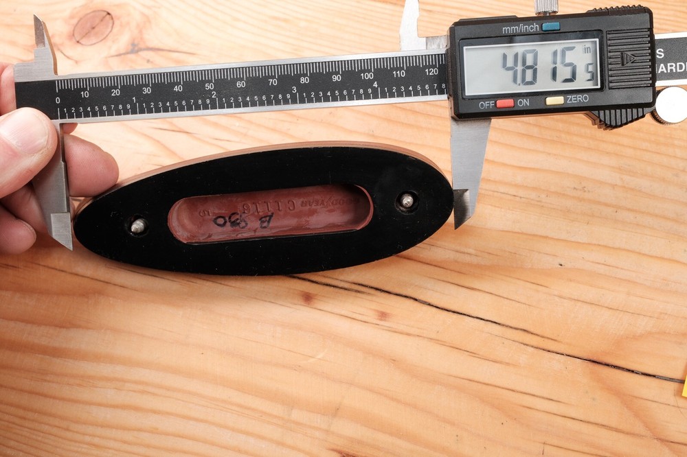 G355 Thompson Center T/C Red Butt Pad Plate