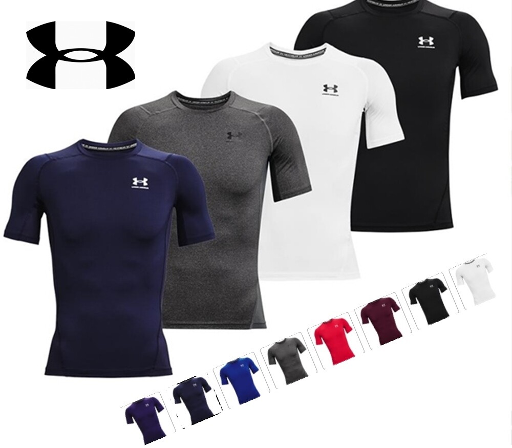 Under Armour Men's UA HeatGear Compression Short Sleeve Shirt 1361518 FREE SHIP