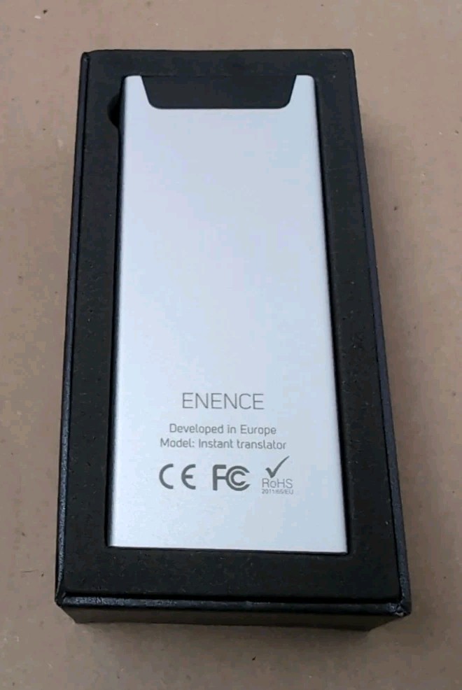 Enence Instant Translator Generation 2.0 Handheld Voice Bluetooth Device
