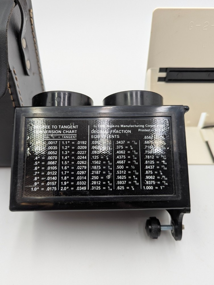 1960'S HOPPY MODEL G2 SPLIT IMAGE TRANSIT CALIBRATION SYSTEM HOPKINS