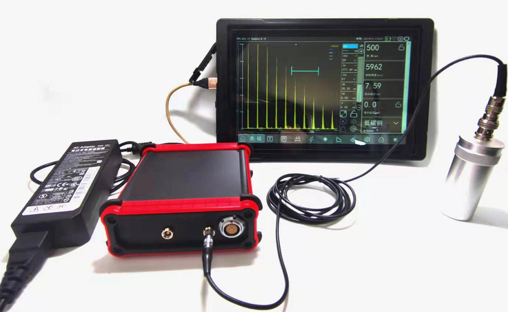 Ultrasonic Flaw Detector Non-destructive Testing NDT Detection Range 10mm-1000mm