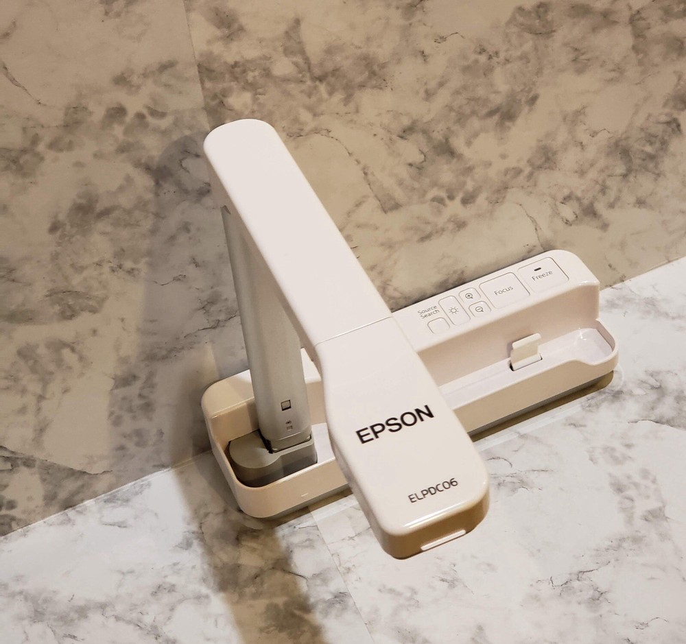 Epson #ELPDC06 Document Camera With Carrying Case