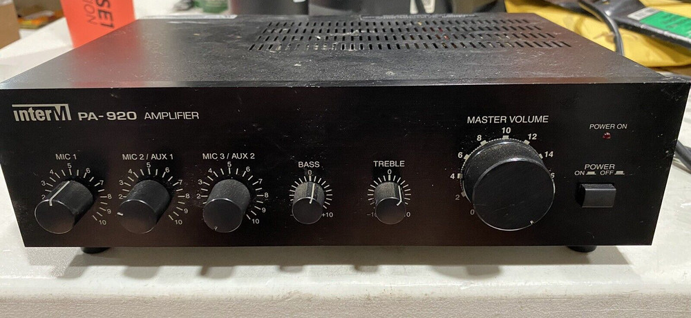 InterM PA-935 AMPLIFIER *TURNS ON*