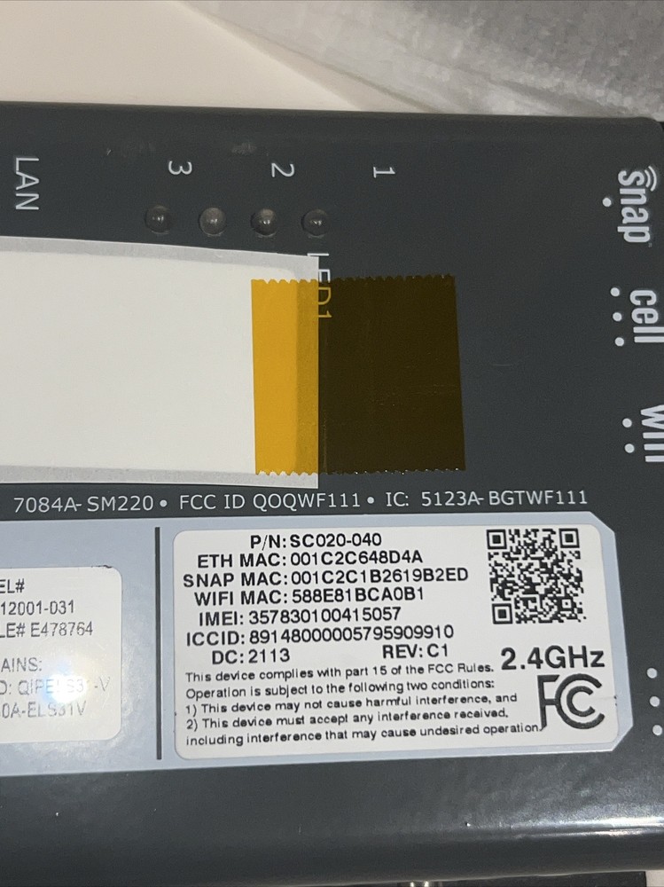 Synapse Wireless Inc SC020-040 Network Gateways