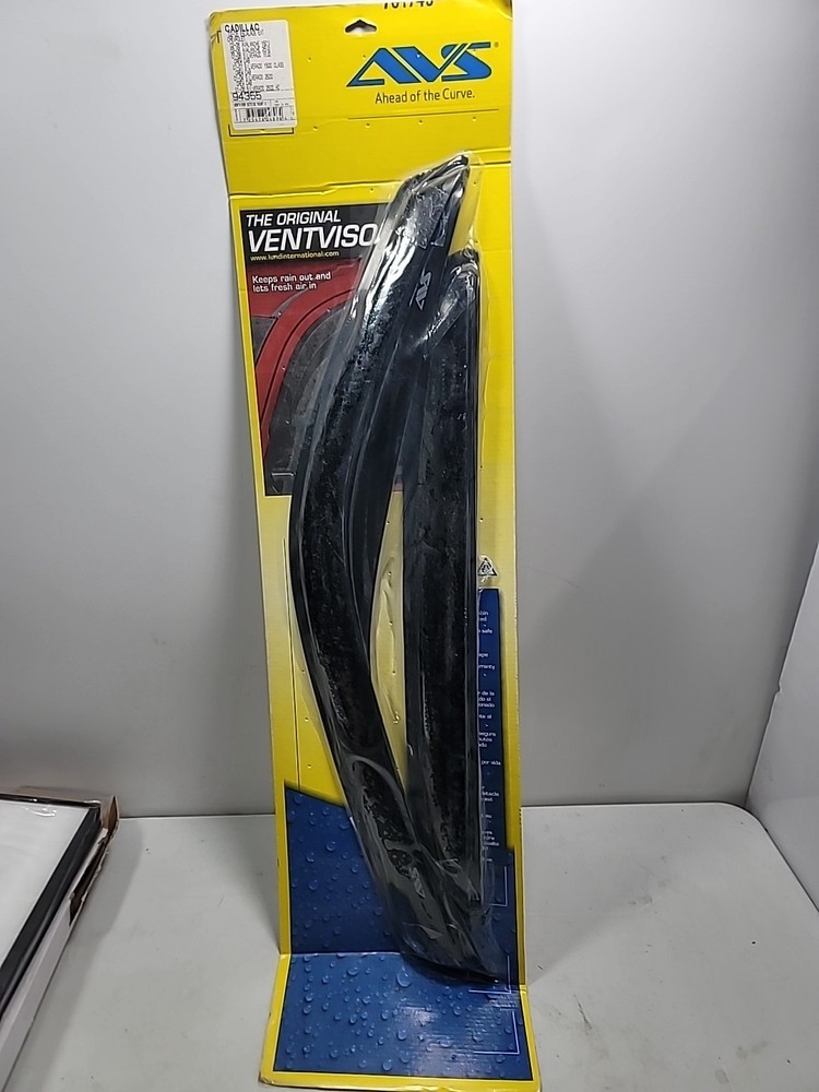 Auto Ventshade (AVS) Chev-GM Ventvisor Side Window Deﬂector - Black 4Pc (94355)