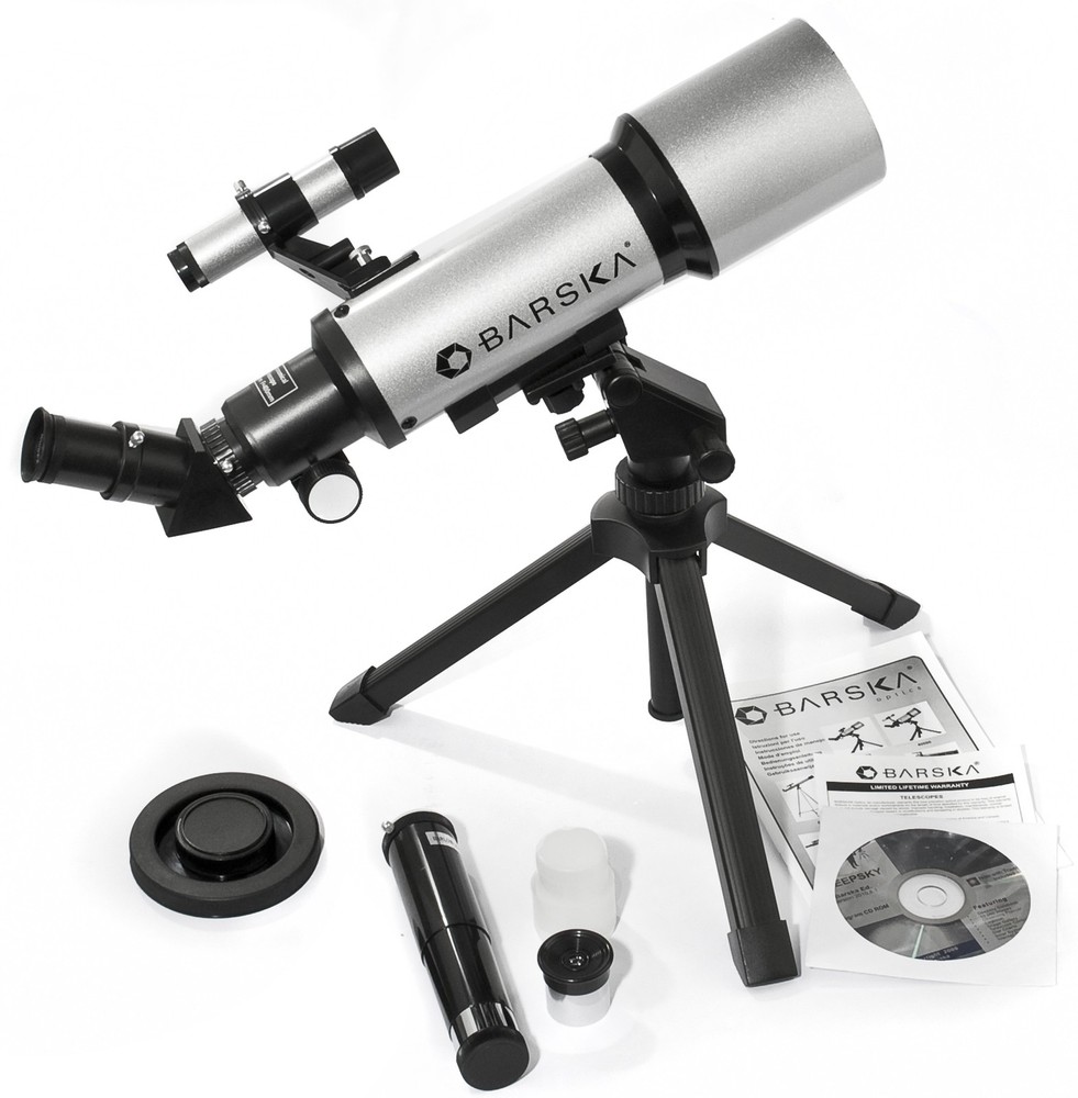 Barska Telescope & Microscope Bundle, Astronomy & Science Educational
