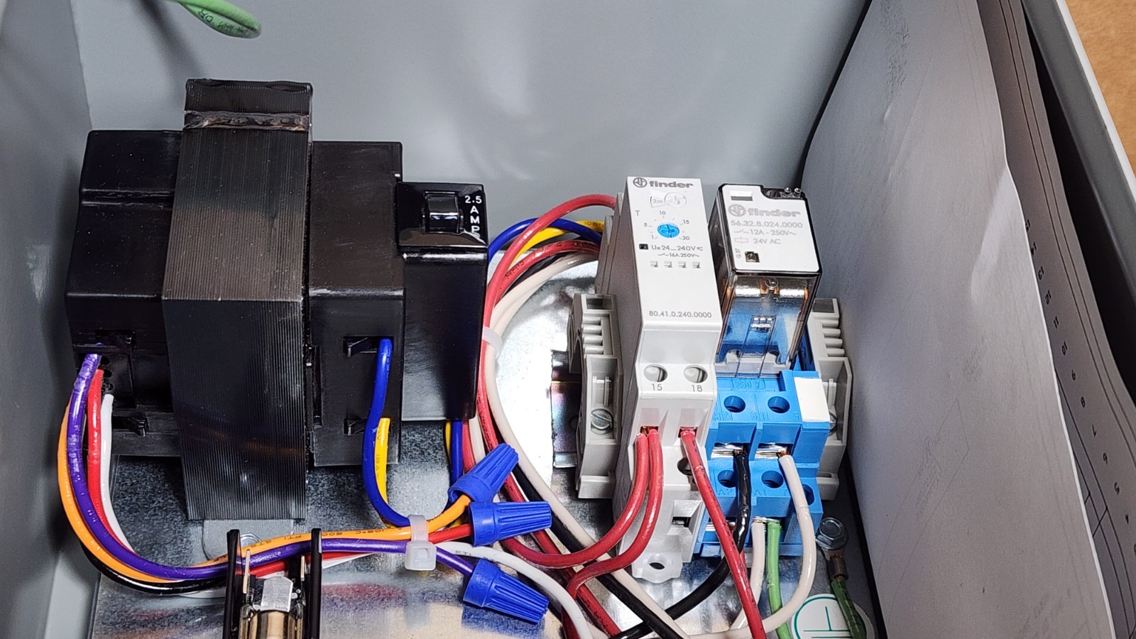 Berner International Enclosed Industrial Control Panel SLC07-1072AA-BK *PI