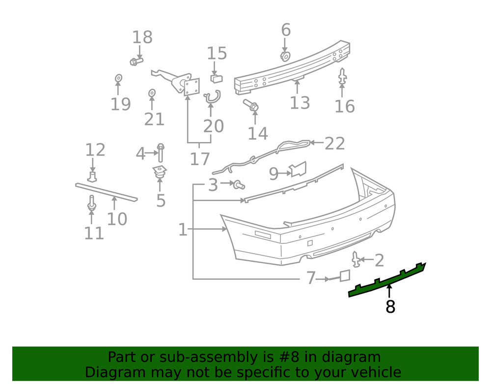 Genuine GM Insert Panel 15891223