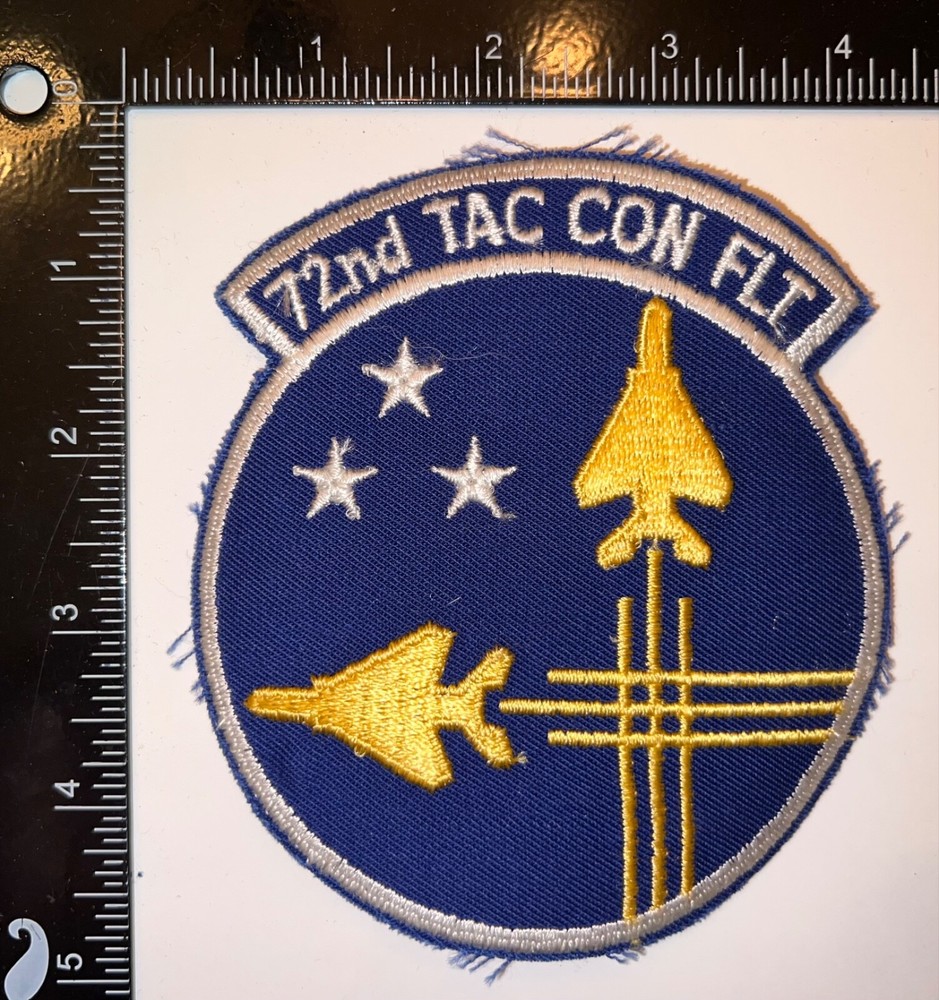 Cold War USAF US Air Force 72nd Tac Con Flight Patch