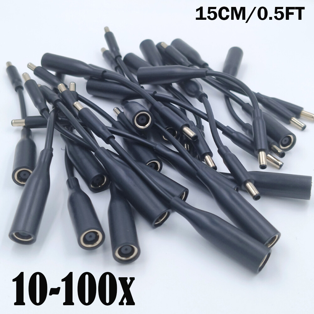 10-100PCS Power Charger Converter Adapter Cable For DELL 7.4mm To 4.5mm Lot