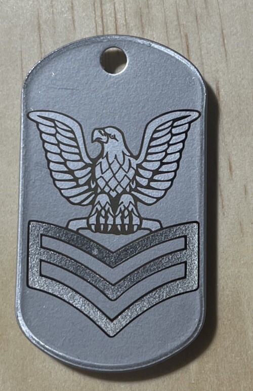 Navy First Class FCPO Dog Tag