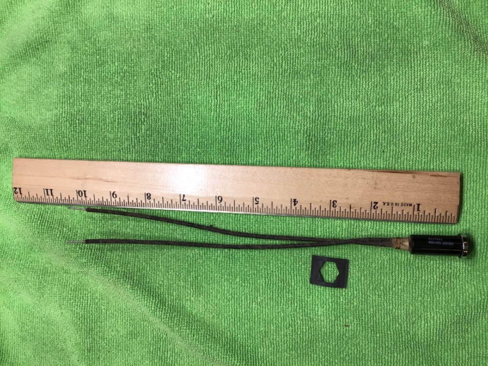 Six 120 volt Red Indicator Light with High Temp Leads