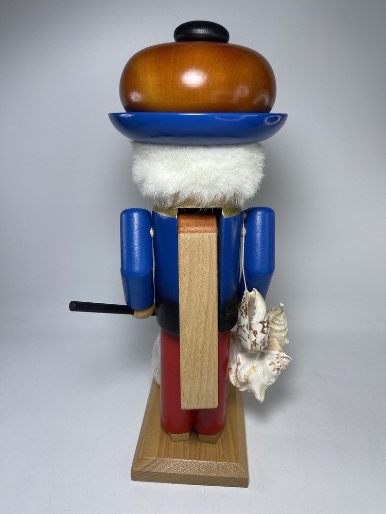 VINTAGE STEINBACH VOLKSKUNST NUTCRACKER - SEASHELLS COMPLETE GERMANY